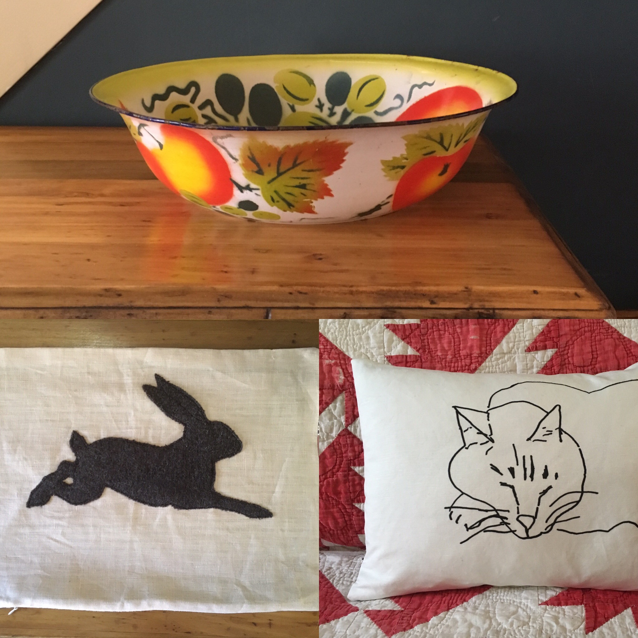 Cloth_pillows and bowls